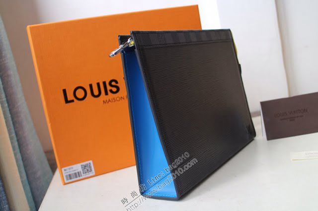 lv手包 M67899 Pochette Voyage中號手袋 lv男士手拿包  lvqb1254